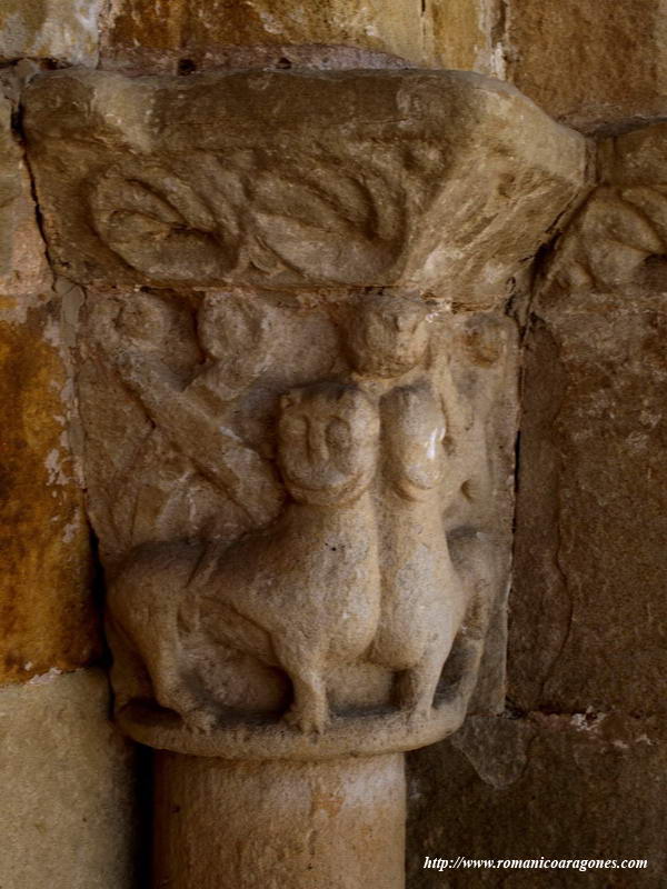 CAPITEL DE LA PORTADA OESTE